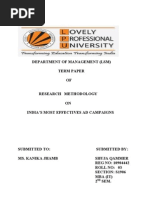 Download INDIAS MOST EFFECTIVES AD CAMPAIGNS  by shuja qammer SN32594408 doc pdf