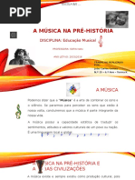 A Música Na Pré-história - 6.º Ano