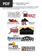 Real Estate Project: Phase 1 Create Your Logo