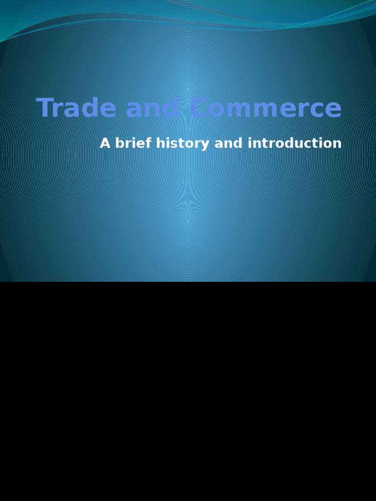 Evolution of Trade in Ancient Civilizations | PDF | Trade | Ancient History