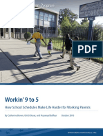 Workin’ 9 to 5: How School Schedules Make Life Harder for Working Parents