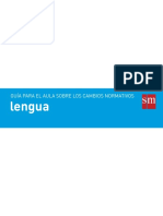 Guía para El Aula Sobre Los Cambios Normativos