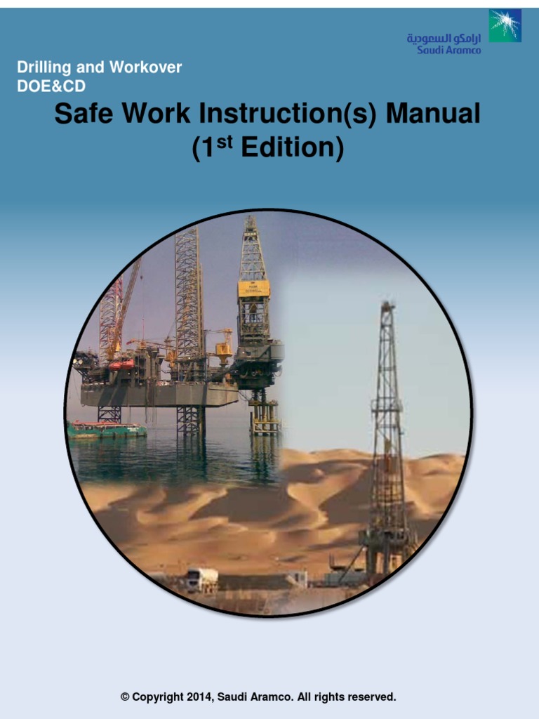 Safe Work Instruction(s) Manual (1 Edition) : Drilling and Workover Doe ...