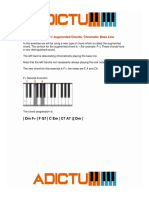 001 Exercise 31 Augmented Chords - Chromatic Bass Line - Lesson Notes