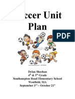 Unit Plan - Elementary Soccer