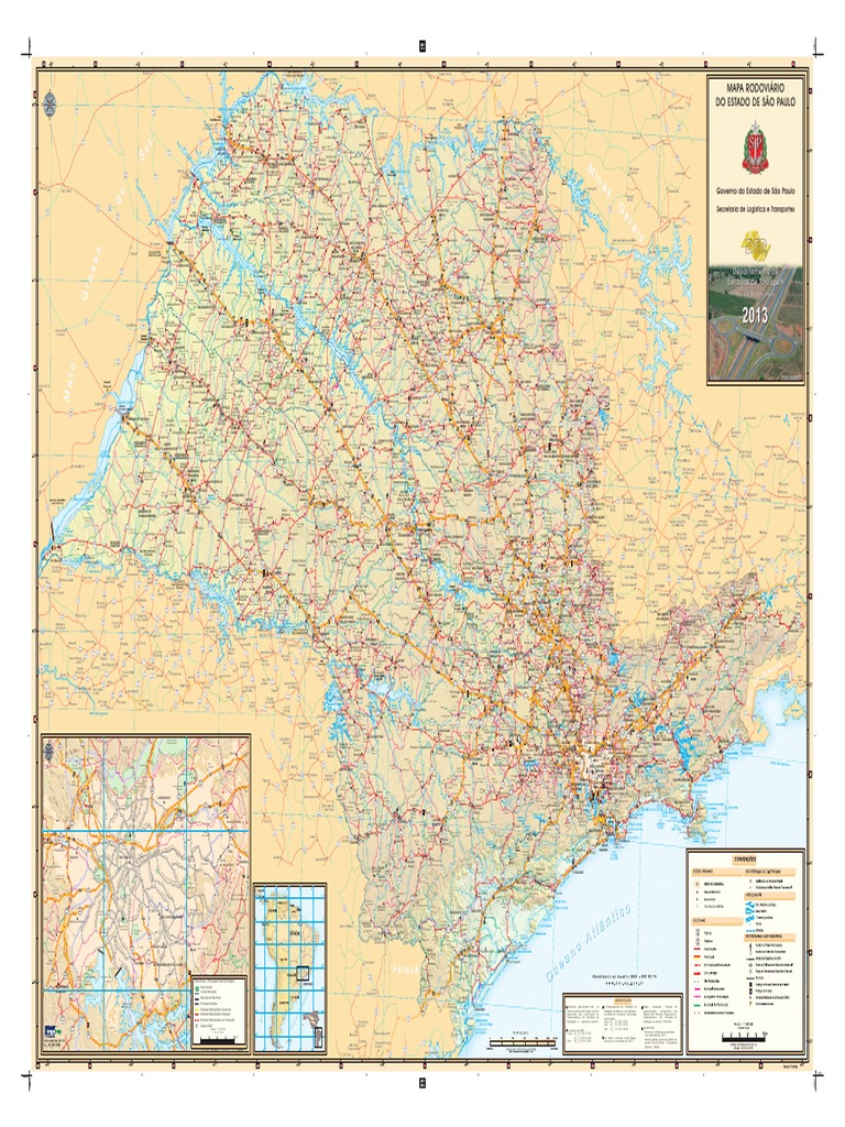 Mapa Rodoviário do Paraná | PDF | Science | Geografia