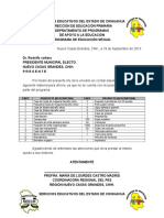 Oficios de Peticiones 2013-2014