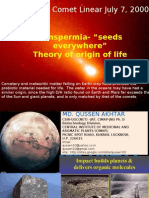 Panspermia - "Seeds Everywhere"