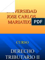 01 DERECHO TRIBUTARIO II UNIVERSIDAD MARIATEGUI.ppt