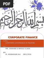 Corporate Governance