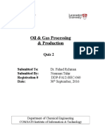 Quiz 2 Oil & Gas