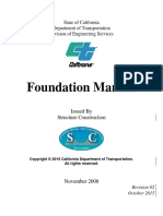 Caltran Foundation Design Guide