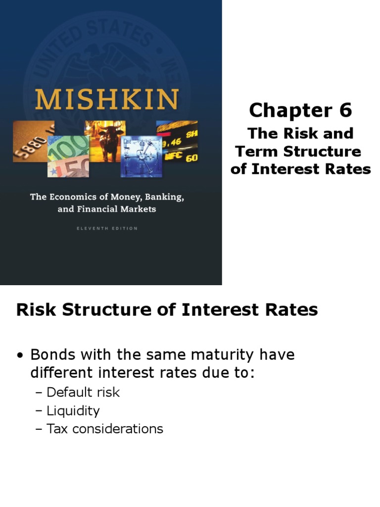 Chapter 6 The Risk and Term Structure of Interest Rates | PDF | Yield ...