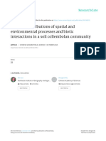 Relative Roles of Soil Collembolas