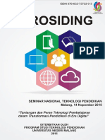 Prosiding Seminar Nasional TEP 2015