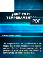 Que Es Temperamento