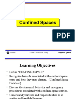 Confined Space ES&H PowerPoint