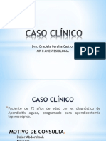 Caso Clinico General Anafilaxia y Anestesia General