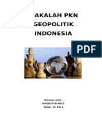GEOPOLITIK INDONESIA