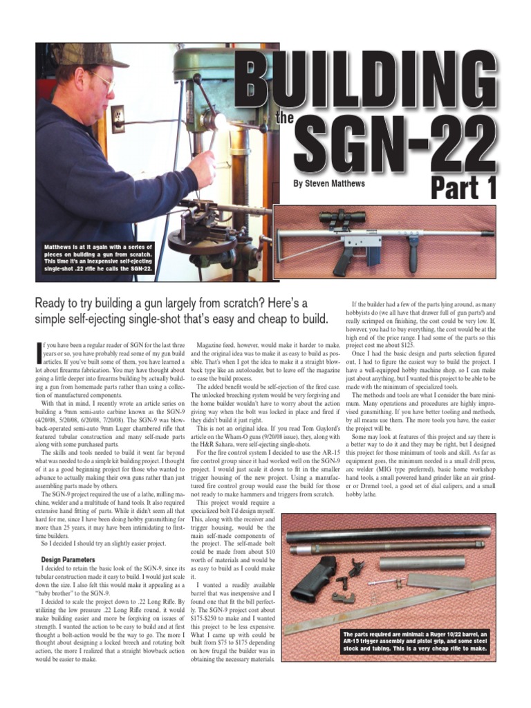 Firearm Maintenance Essay