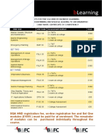 HND 13/14 costs blended learning Chief Mate CoC