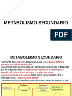 Metabolismo Secundario PDF