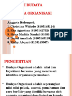 Budaya Organisasi Dan Etika Organisasi