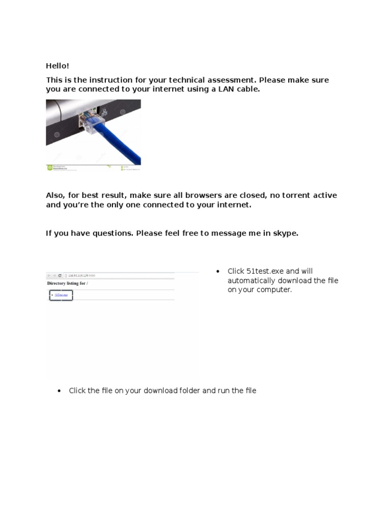 51test Instruction | PDF | Computers