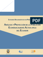 Analisis y Proyeccion de la Poblacion Economicamente Activa (PEA) del Ecuador.pdf
