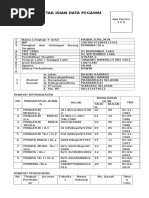 Daftar Isian Data Pegawai Haidir Spd