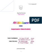 491den Course Outline by Samar