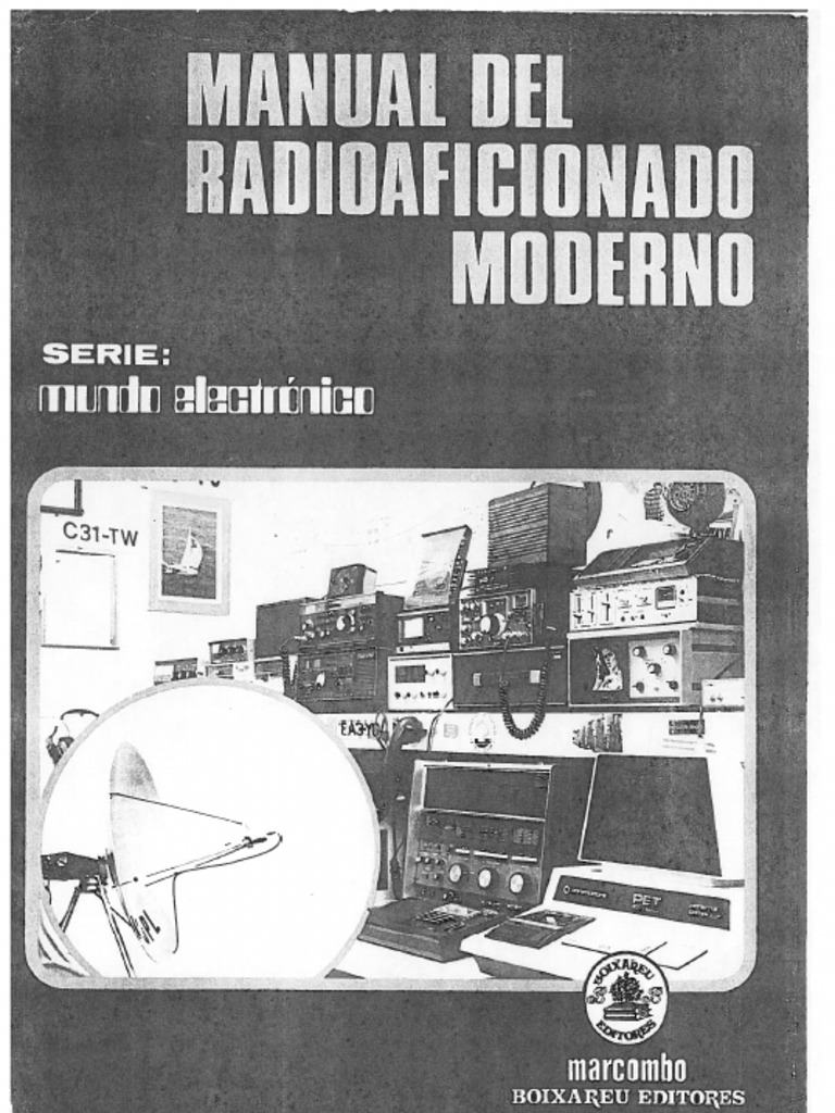 Manual Del Radio Aficionado Moderno Radio aficionada Frecuencia