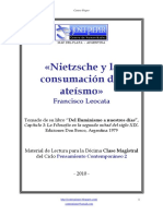 Leocata - Nietzsche y La Consumacion Del Ateismo