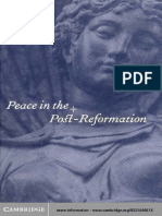 32344701 John Bossy 1995 Peace in the Post Reformation the Birkbeck Lectures