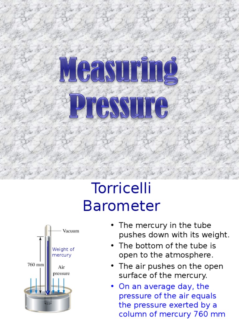 4.manometers and Barometers PDF
