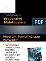 Preventive Maintenance - Penyusunan