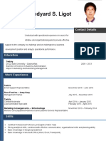 Lawrence Rudyard S. Ligot: Objective Contact Details