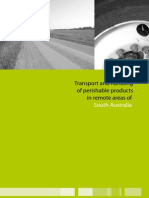 Transport and Handling of Perishable Products Inremote Areas