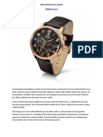 Modela Saat - Deri Kordon Kullanımı PDF