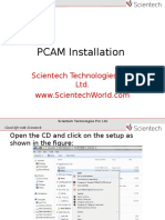 Scientech PCAM Installation