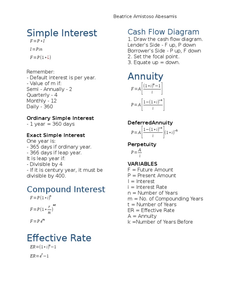 Engineering Economics Concepts Overview | PDF | Depreciation | Interest