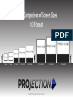 Visual Comparison of Screen Sizes 4x3 Format