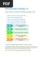 SOLID Design Principles C#