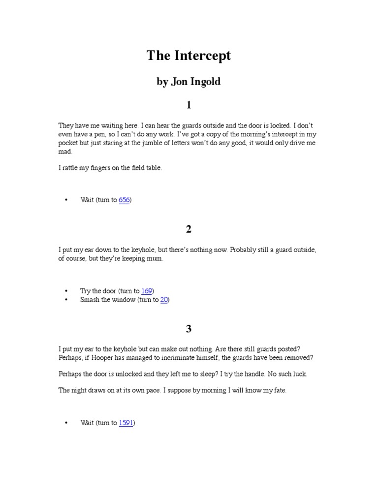 The Intercept | PDF