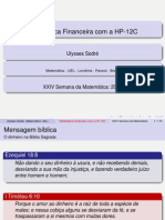 Matemática Financeira Com A HP-12C: Ulysses Sodré