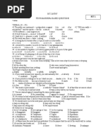 Tech M Practise Questions