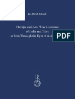 Docslide - Us - Jan Ulrich Sobisch Hevajra and Lam Bras Literature of India and Tibet PDF