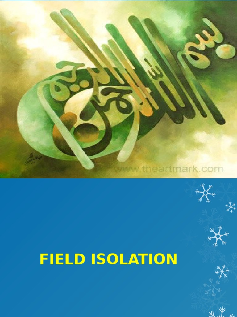 Isolation of The Operating Field | PDF | Saliva | Natural Rubber