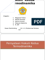 Hukum Kedua Termodinamika