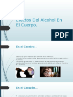 Efectos Del Alcohol en El Cuerpo